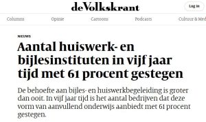Bijles neemt toe